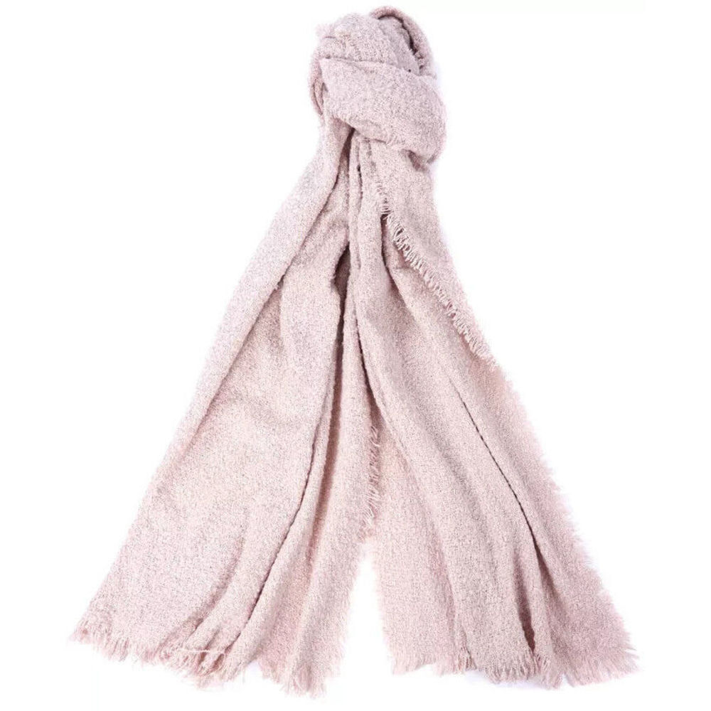 Barbour Women's Megan Boucle Wrap Pink